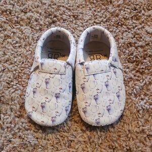 Buckaroo Baby Leather Moccasins